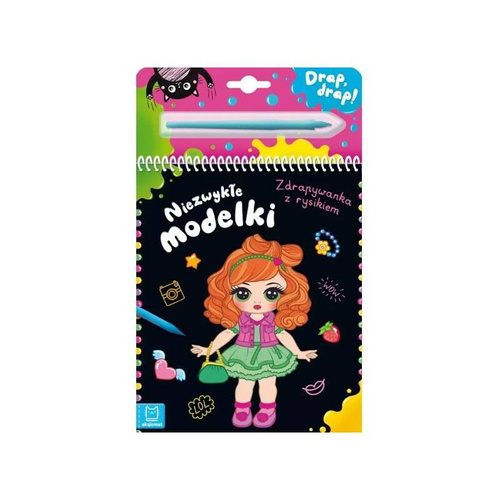 AKS541-1 Скреч книга със стилус Необичайни модели Axiom