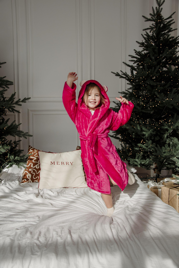 730 Детски халат Serena Forex - малина