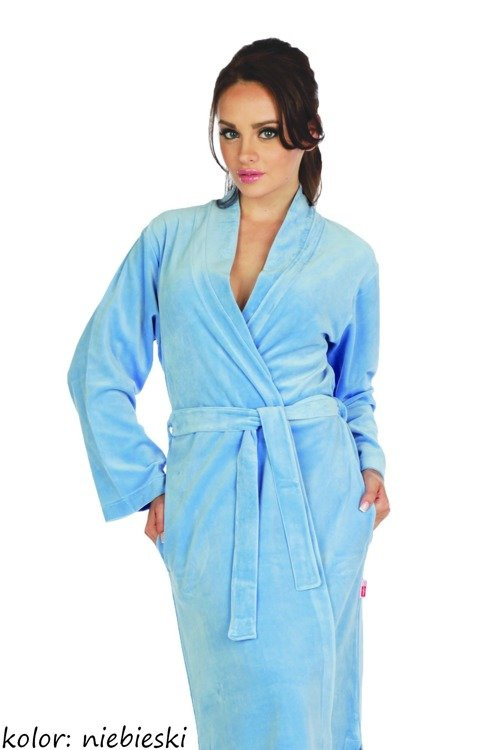 389 / 390 Lydie Дамски халат Forex - син