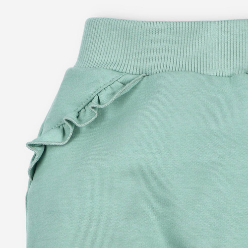 ABN-4518/ZIE Спортен панталон Nini от органичен памук, зелен