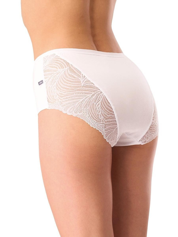 Дамски бикини LPF 112 Key maxi bikini от памук – удобен 2-пак с дантела