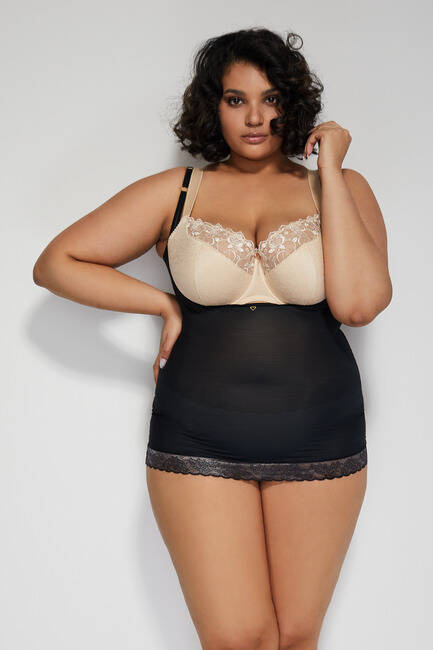 Glam Top оформяща тениска Mitex черна