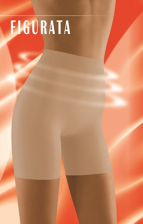 Дамски шорти Figurata Wolbar бежови - оформящи, отслабващи, спортни