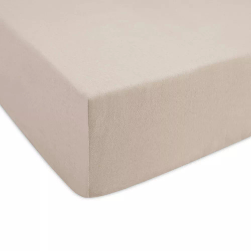 Втален чаршаф от трико Constance KARO - бежов 018