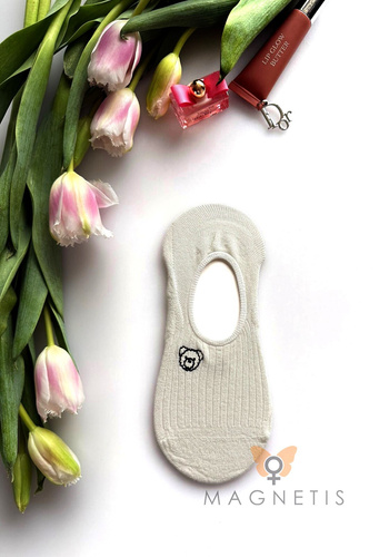 Дамски балеринки чорапи YN-251131 Magnetis – вискоза със силикон на петата