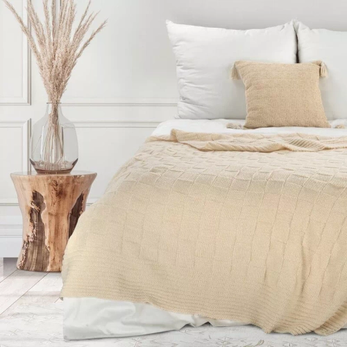 Каре 2 Одеяло Европердета бежово