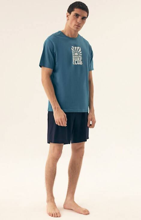 42600 Мъжка пижама Sun Henderson - аква