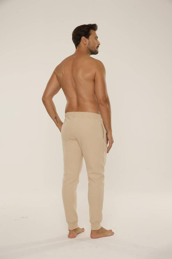 813 Indigo Мъжки спортен костюм от De Lafense - пясъчен