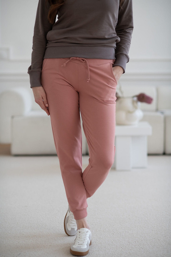 Спортен панталон за бременни с билкови рози Milk&Love