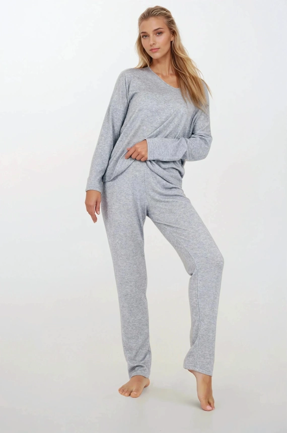 Comfort Zone дамски комплект Momenti Per Me сив