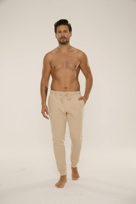 813 Indigo Мъжки спортен костюм от De Lafense - пясъчен