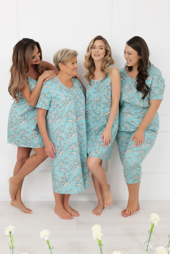 Hikari Italian Fashion дамска пижама 100% памук лятна