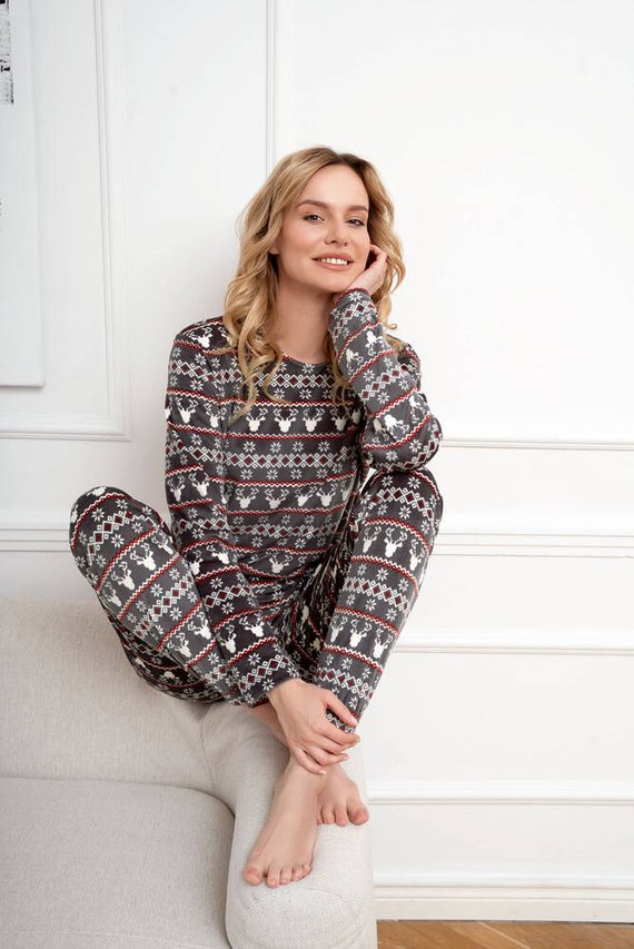 Iceland Fleece дамски комплект Italian Fashion - графитен печат