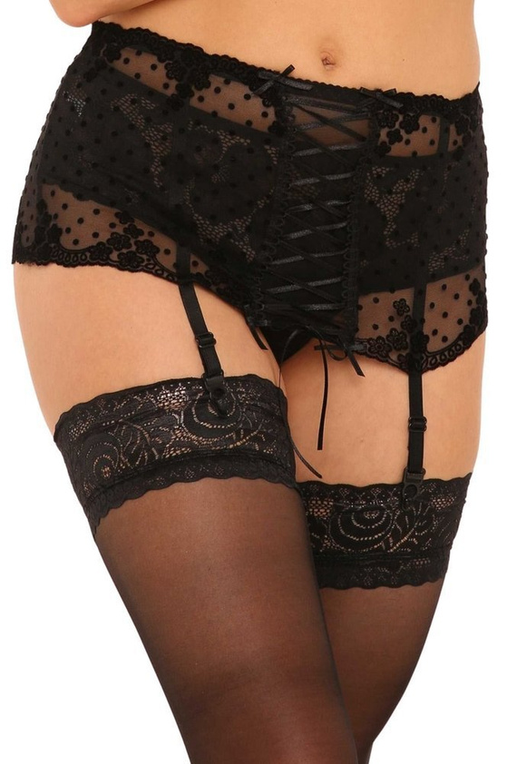 487 Bonita Forex колан за жартиери - черен