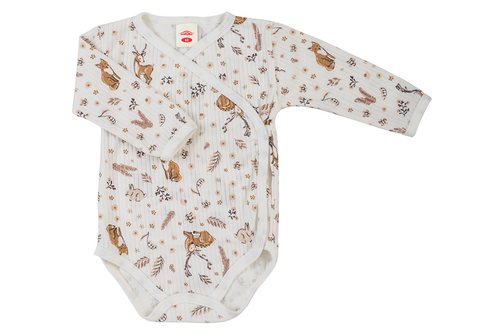 03253 Бебешко боди Makoma с дълъг ръкав "Nature".