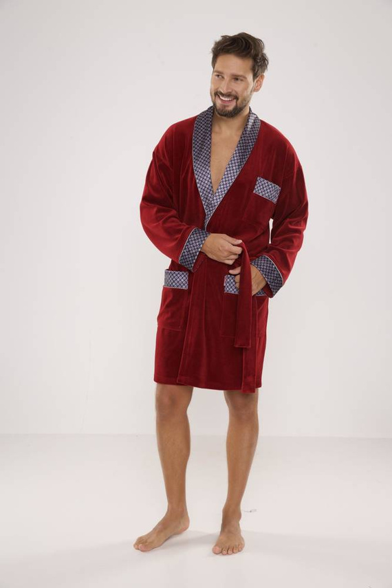 772 Мъжки халат Bonjour Forex - бордо
