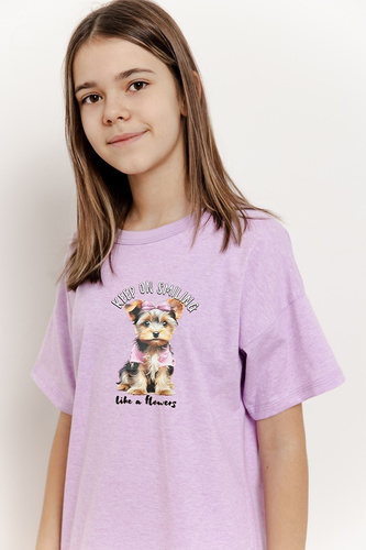 3378 Jemma Момичешка риза Таро-лилаво