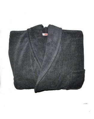 803 / 819 Мъжки халат от Twin Terry Forex - сив