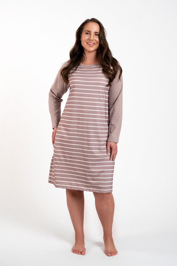 Нощница Oda Италианска мода - принт капучино