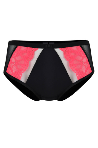 19232 Funny Full panties Milano black-fluo – удобни, стилни, гъвкави