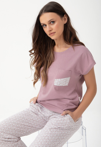 319 Дамска пижама Луна - какао