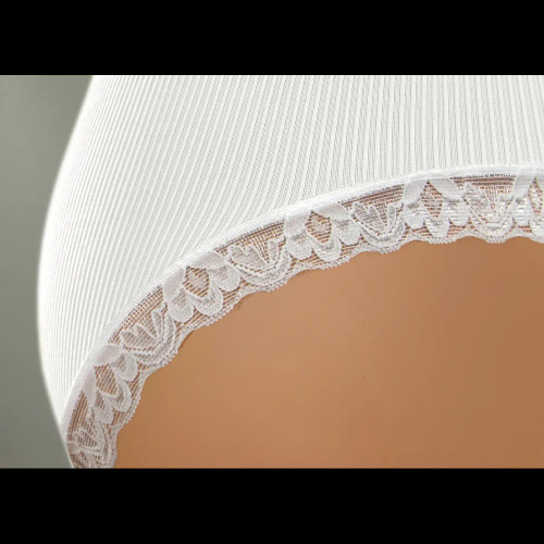 Дамски бикини Sesto Senso 6108 дантела безшевни еластични комфорт white