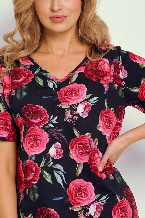 3346 Claire Дамска риза Taro - морско синьо