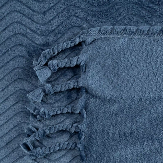 Ема Кувертюра с ресни европердета, тъмносиньо