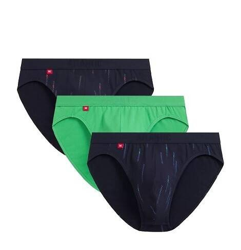 3MP-193 A'3 Мъжки слип Atlantic - морско синьо-зелен