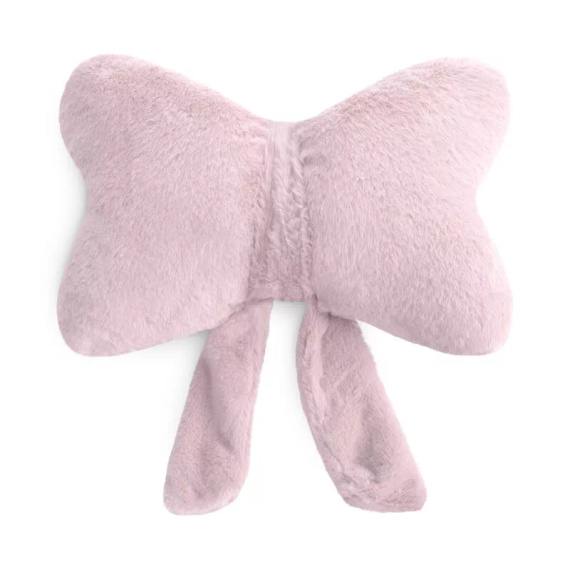 Eurofirany Wiosna 135 – декоративна възглавница 37x10x30 с панделка pink