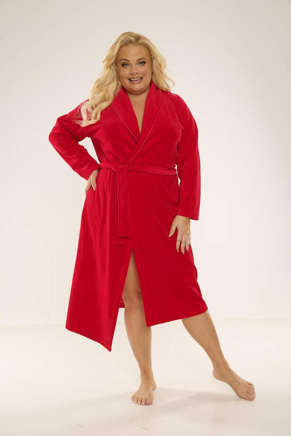 389 / 390 Lydie Дамски халат Forex - амарант