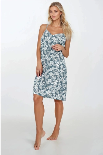 Елегантна сутрешна нощница Momenti Per Me – Стилна, Лека, Дамска зелена