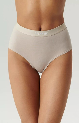 3CLP-009 Maxi Sport Дамски бикини Atlantic - бежово-ванилия-синьо