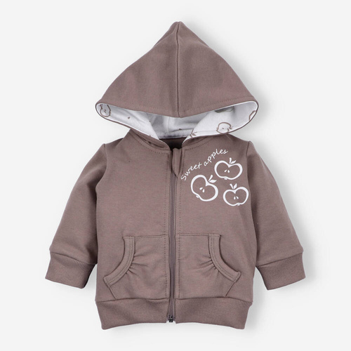 ABN-5307/CZE/056 Суичър от органичен памук Happy Apples Nini