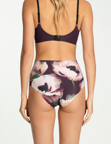 Дамски бикини Julimex Velvet Bloom Simple Maxi – Флорален мотив, Безшевни