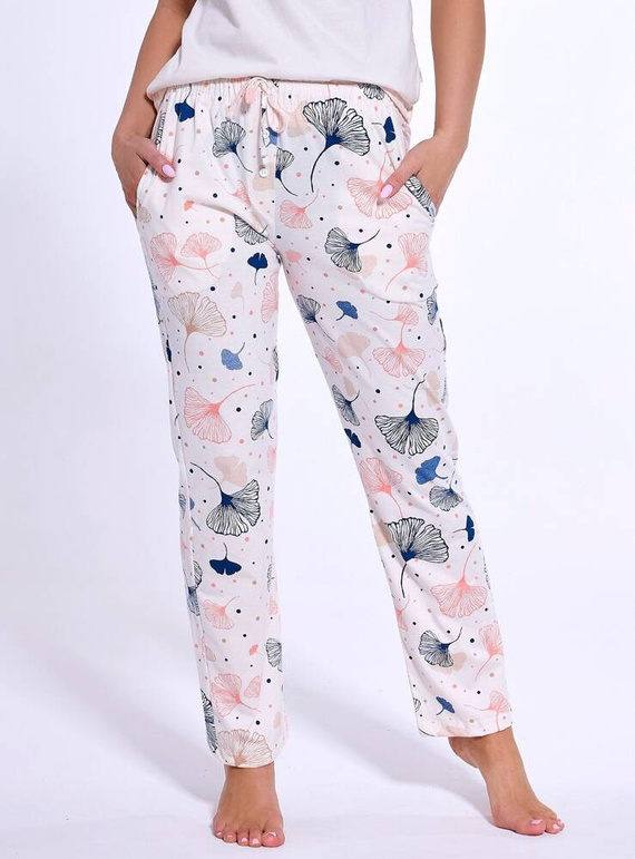 690/44 Пижамен панталон корнет - екрю