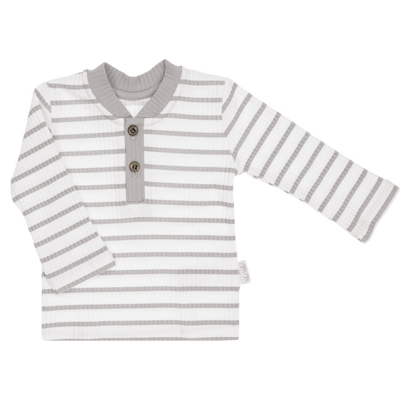 214140 Муки Памучна блуза с дълъг ръкав Никол