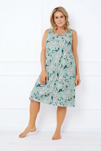 Нощница Alwea, широка презрамка Италианска мода - зелена