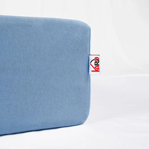 Втален чаршаф от трико Constance KARO - син 009