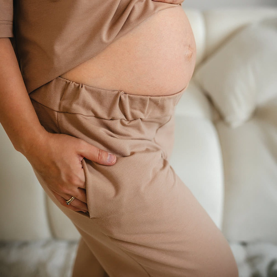 Дамски спортен панталон Eevi for Women – Свободен модел, Комфорт при бременност