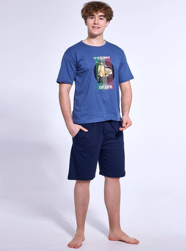 500/49 Пижама за момче Cornette blue