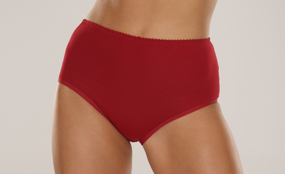 018 Sara Панталон с висока талия De lafense - бордо