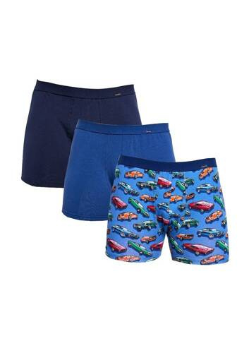 946/02 Мъжки боксерки Cornette, тъмносини