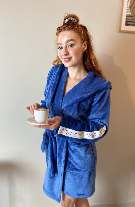 626 Abigail Дамски къс халат Forex - деним