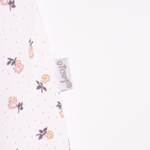 Боди за момиче Nicol 220095 с къс ръкав, памук, нежни цветенца