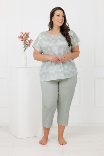 Пижама KALINA Italian Fashion – 100% памук, 3/4