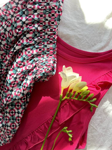 652 Дамска пижама Sanchi Forex - амарант 