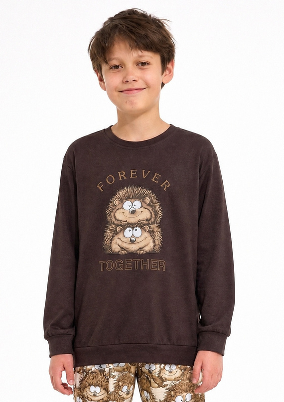 Пижама за момче Cornette Home Friends 593/185, 966/185 – памучна