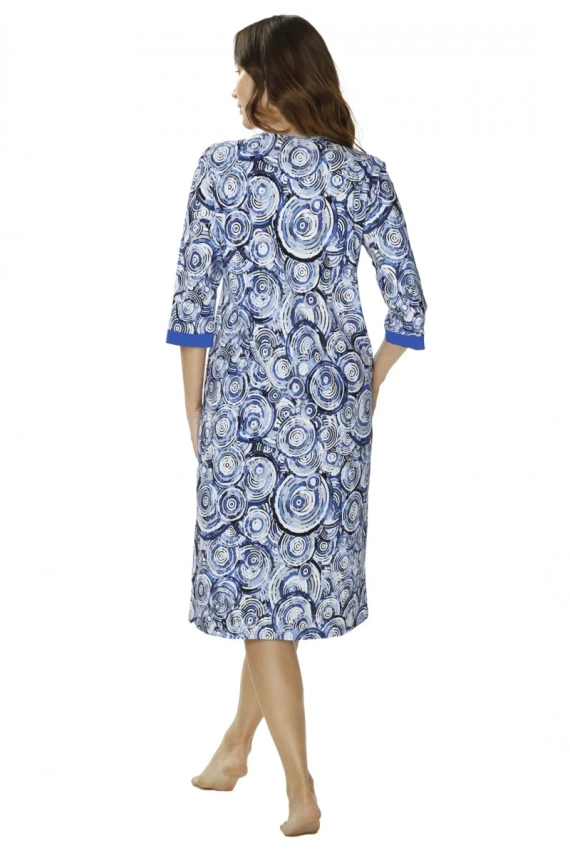 86671 Нощница Irene Seagull, синя щампа