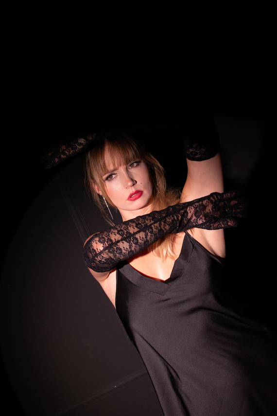 758 Дамска риза Cordelia De Lafense - черна